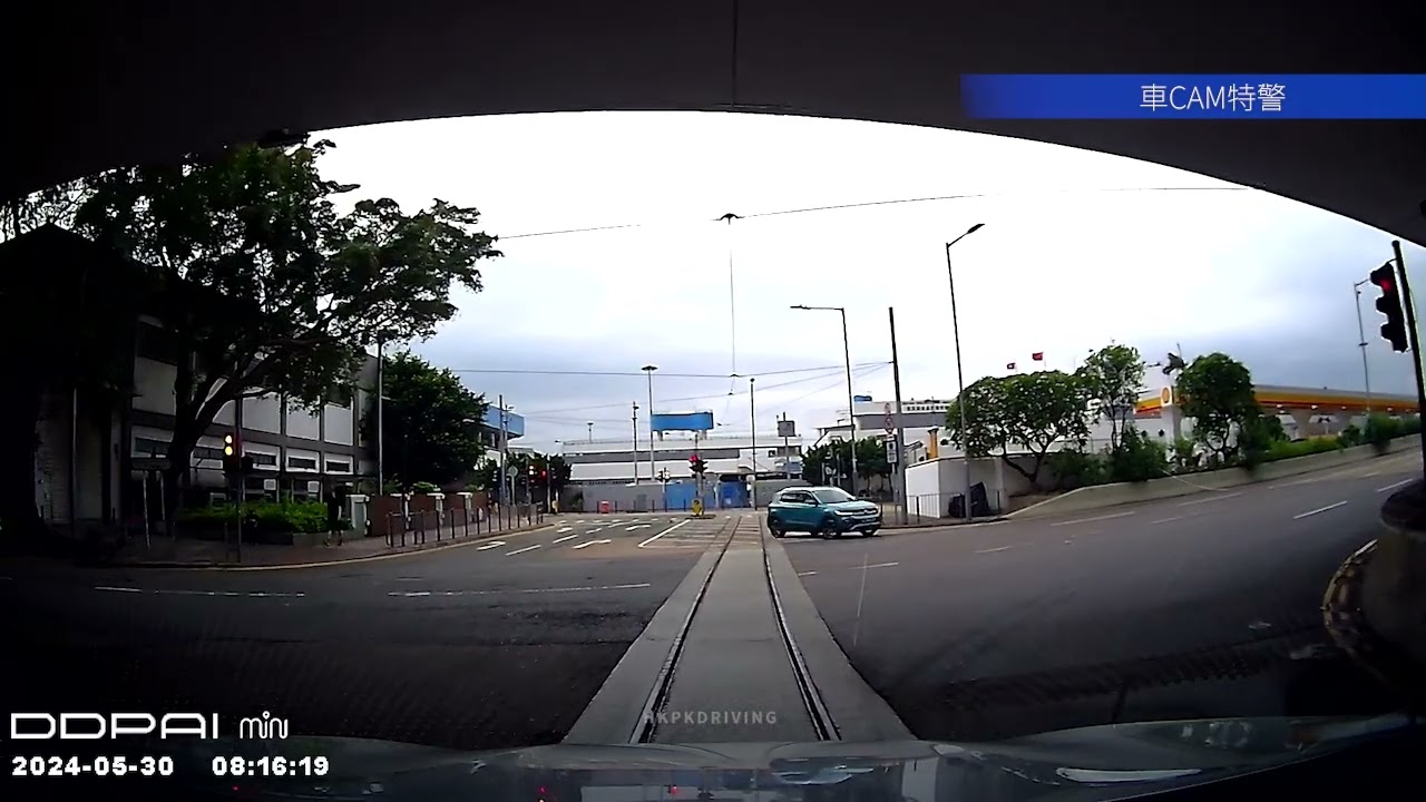 車CAM直擊 - 屯門置樂 兩車相撞 2024/5/29 15:09