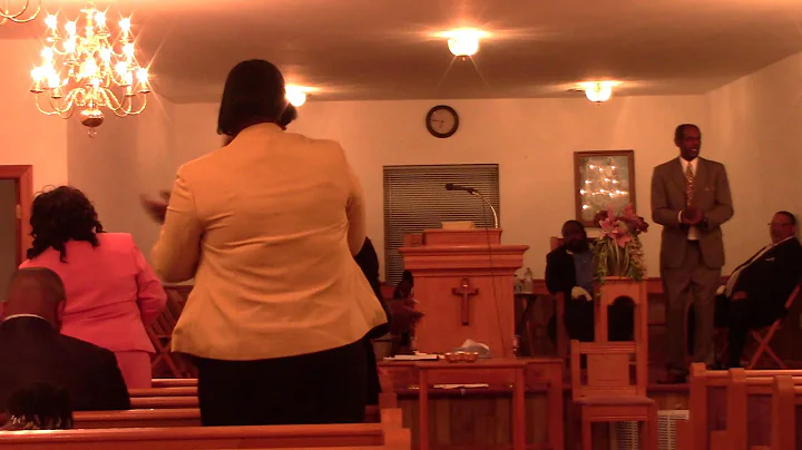 Sis Kathy Phelps singing "It's so hard to get alon...