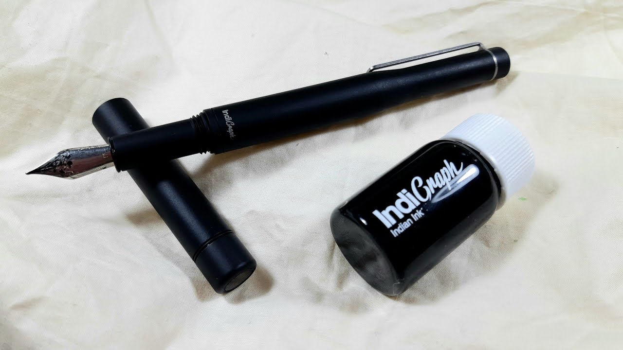 Fountain Pen Review for Artist Indigraph YouTube
