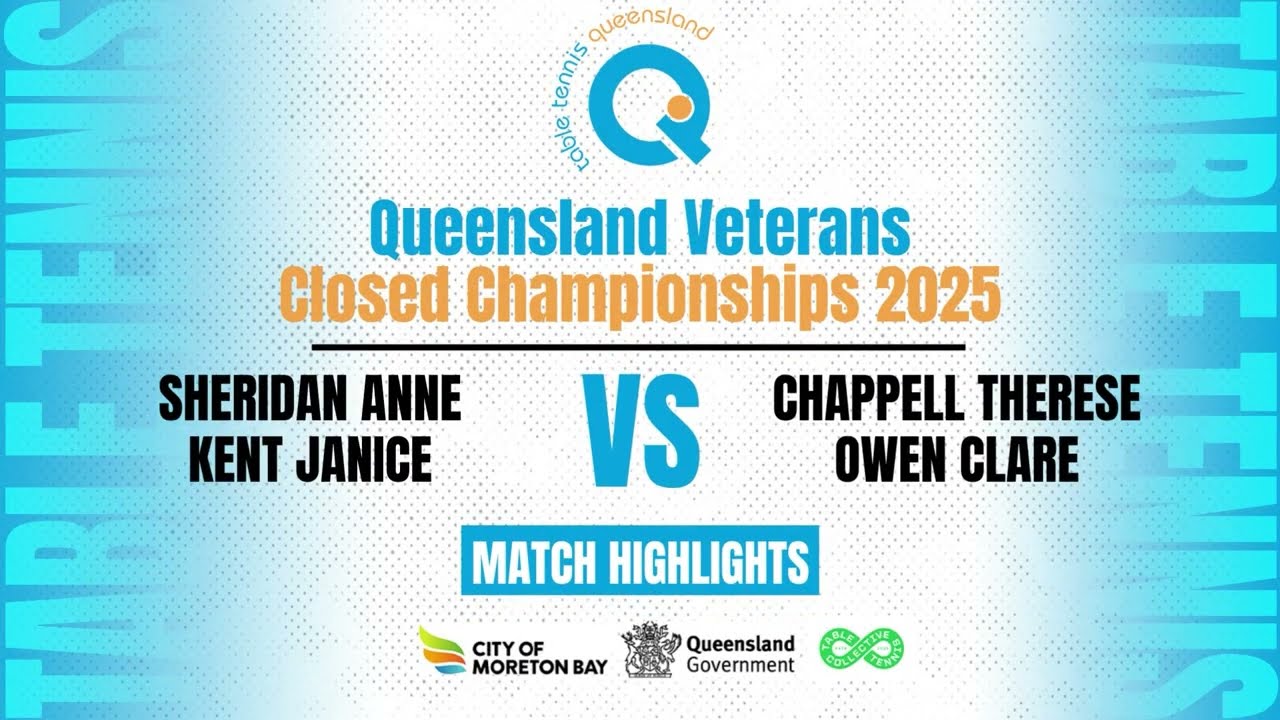 O60 Women's Doubles | A. Sheridan & J. Kent vs T. Chappell & C. Owen