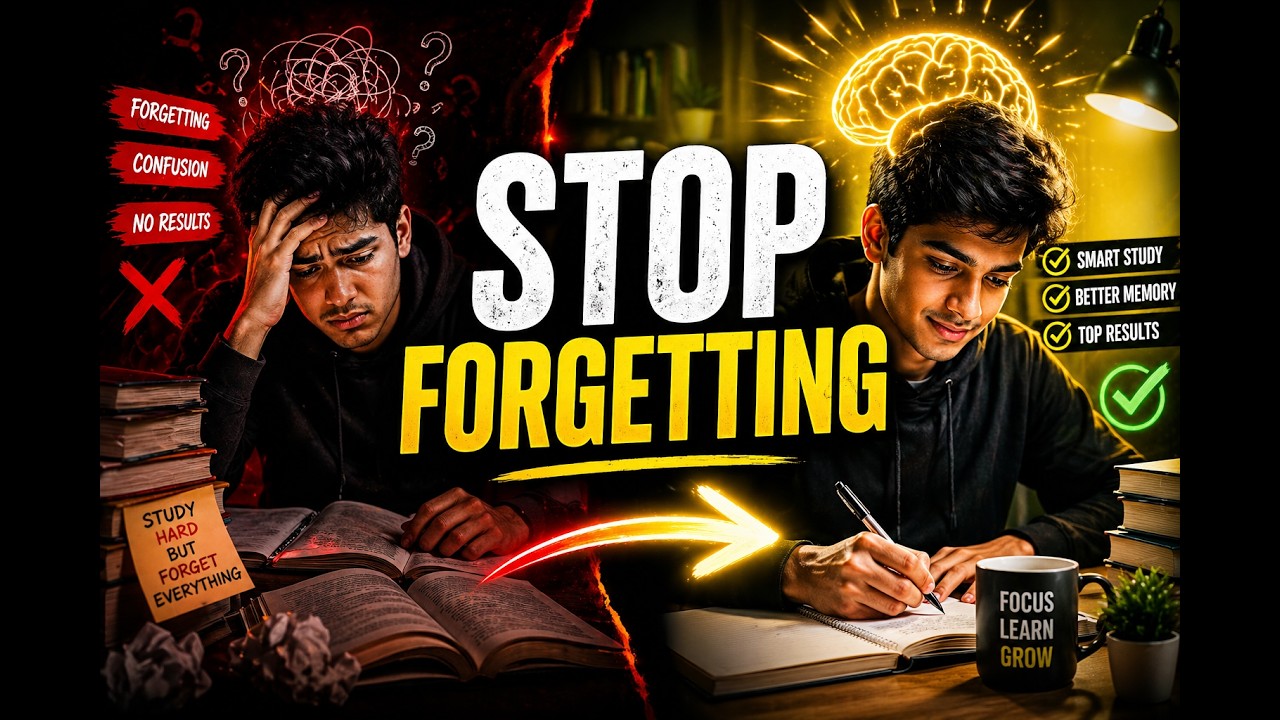 Why You Forget Everything You Study - YouTube