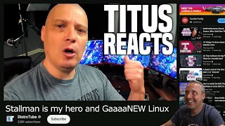 gnu linux is a terrible name | titus reacts