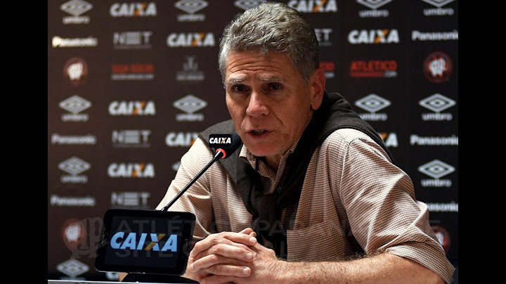 Atlético Paranaense 2x1 Sport - Pronunciamento de Paulo Autuori