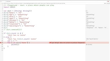 Swift 3 iOS 10 Xcode 8 Basics: if and for loops