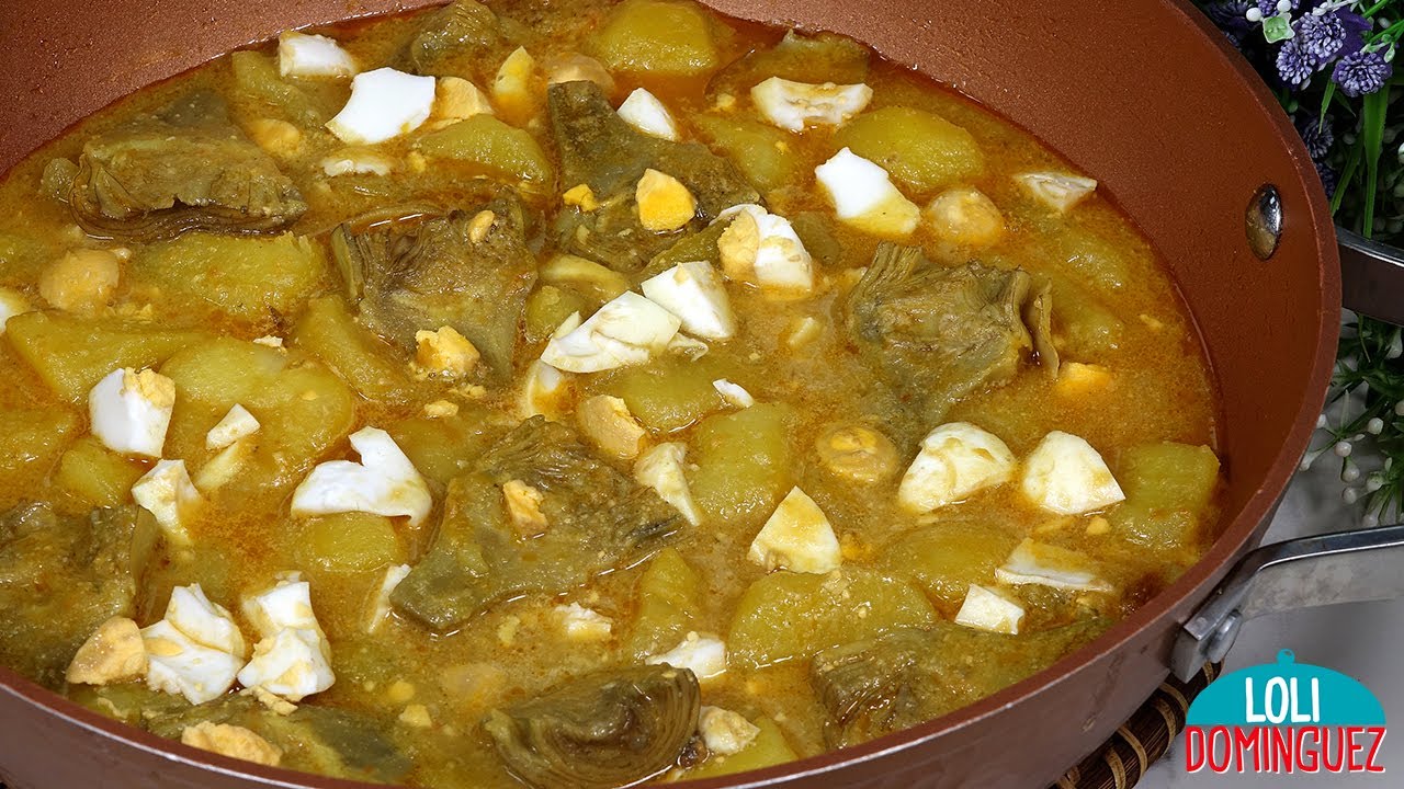 GUISO DE PATATAS CON HUEVO, receta de la abuela. Fácil, saludable y delicioso guiso que reconforta.