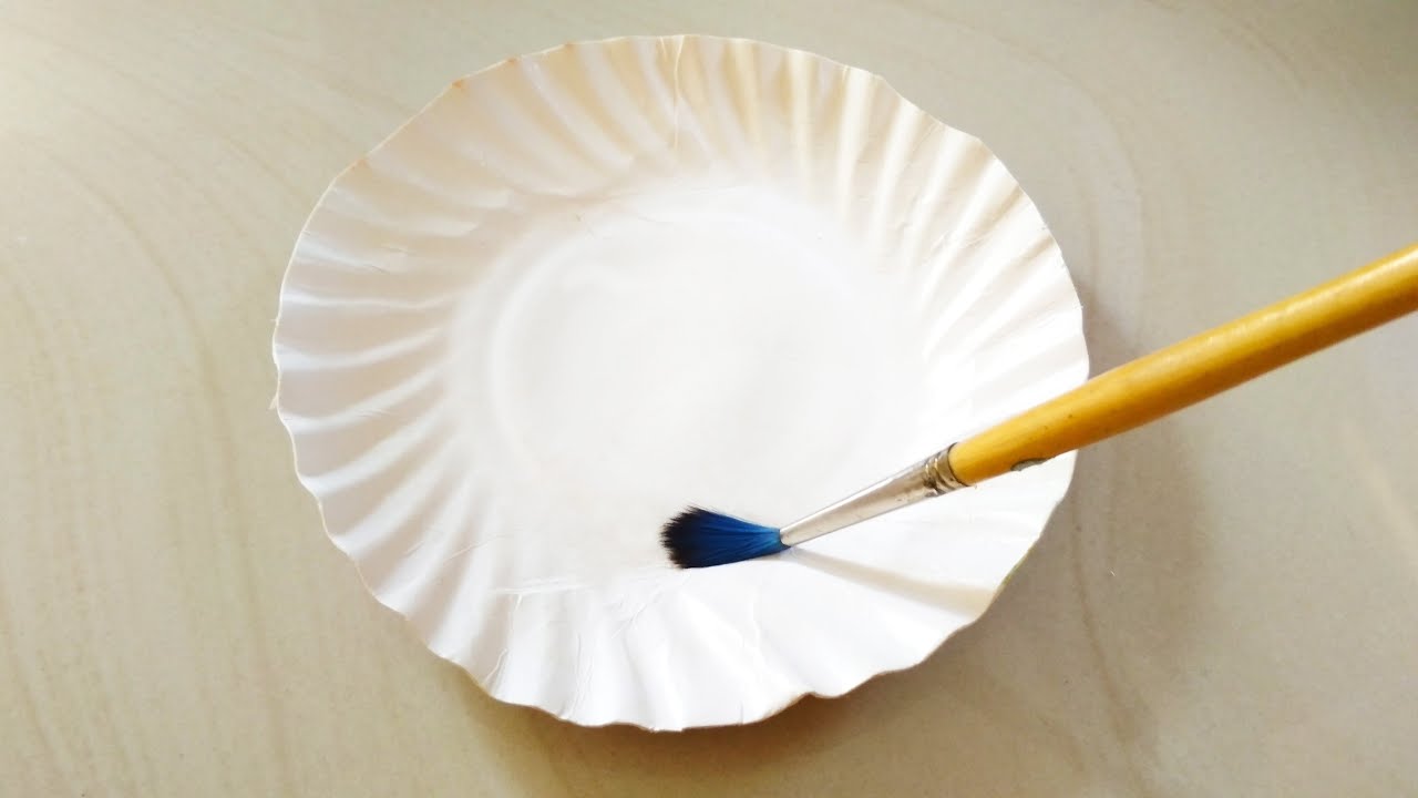 Painting on a Paper Plate, Creative Ideas for Beginners