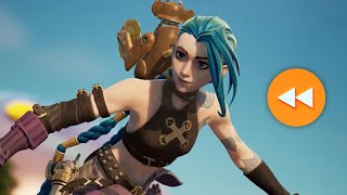 Arcane Jinx of League of Legends to Wreak Havoc in Fortnite | REVERSED