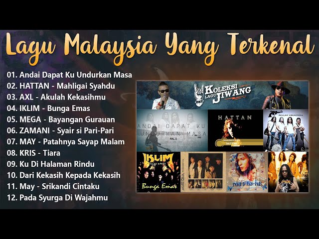 LAGU MALAYSIA LAMA YANG TERKENAL - KOLEKSI LAGU JIWANG 90AN TERBAIK - Andai Dapat Ku Undurkan Masa class=