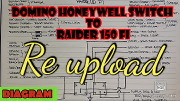 Diagram Honeywell switch to Raider fi #raider150fi