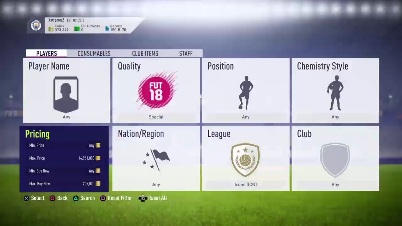 Fifa 18 Trying To Snipe a Icon EP1