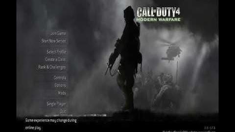 how to change name in cod4 mw