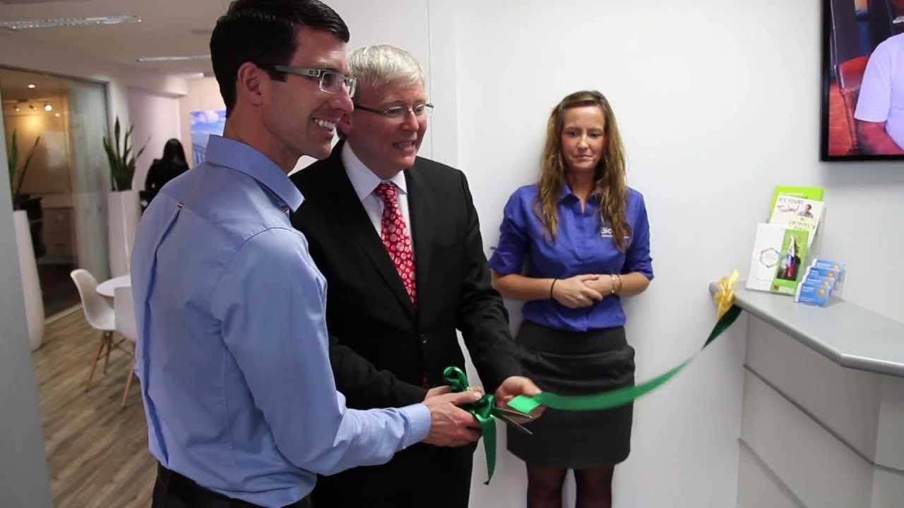 Solar power company, BioSolar, launches its offices with Kevin Rudd - Brisbane, Australia
