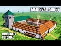 Minecraft how to build a medieval abbey  bergen 1150 nonneseter