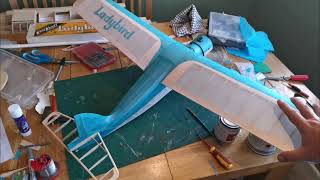 Doculam and tissue covering technique : Covering the fuselage part two.