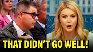 Trump Press Secretary left utterly STUNNED BY REPORTER
