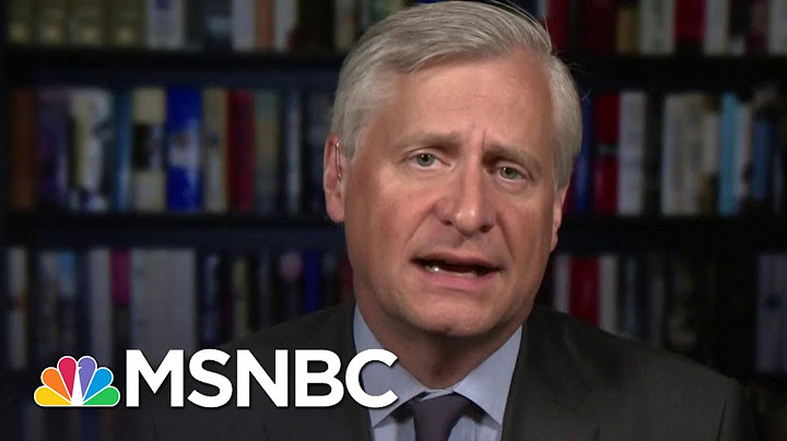 If It Was A Dumpster Fire, It Was One Trump Set: Jon Meacham On The debate | Stephanie Ruhle | MSNBC