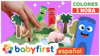 Nuevo programa! | La Magia de la Pandilla de Colores | Animales salvajes | 1 hora |Babyfirst Español