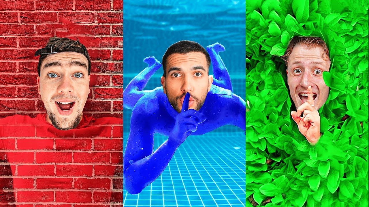 Je Mets Un CAMOUFLAGE Pour Gagner ce CACHE CACHE !