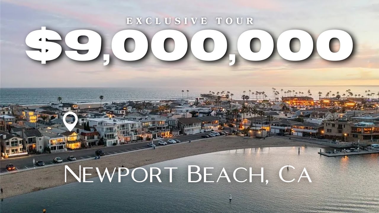 Inside a $9,000,000 Side-by-Side Bayfront Property | Newport Beach, CA