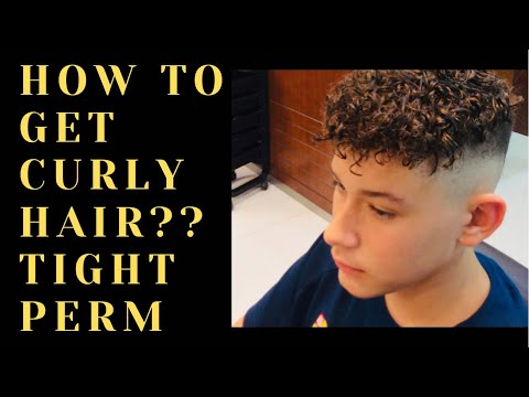 How to get curly hair?? Tight Perm