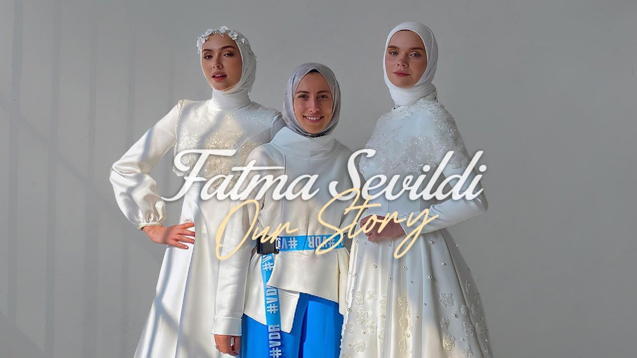 Inside Our Couture Studio: How We Design & Sew a Hijab Wedding Dress | Fatma Sevildi Couture
