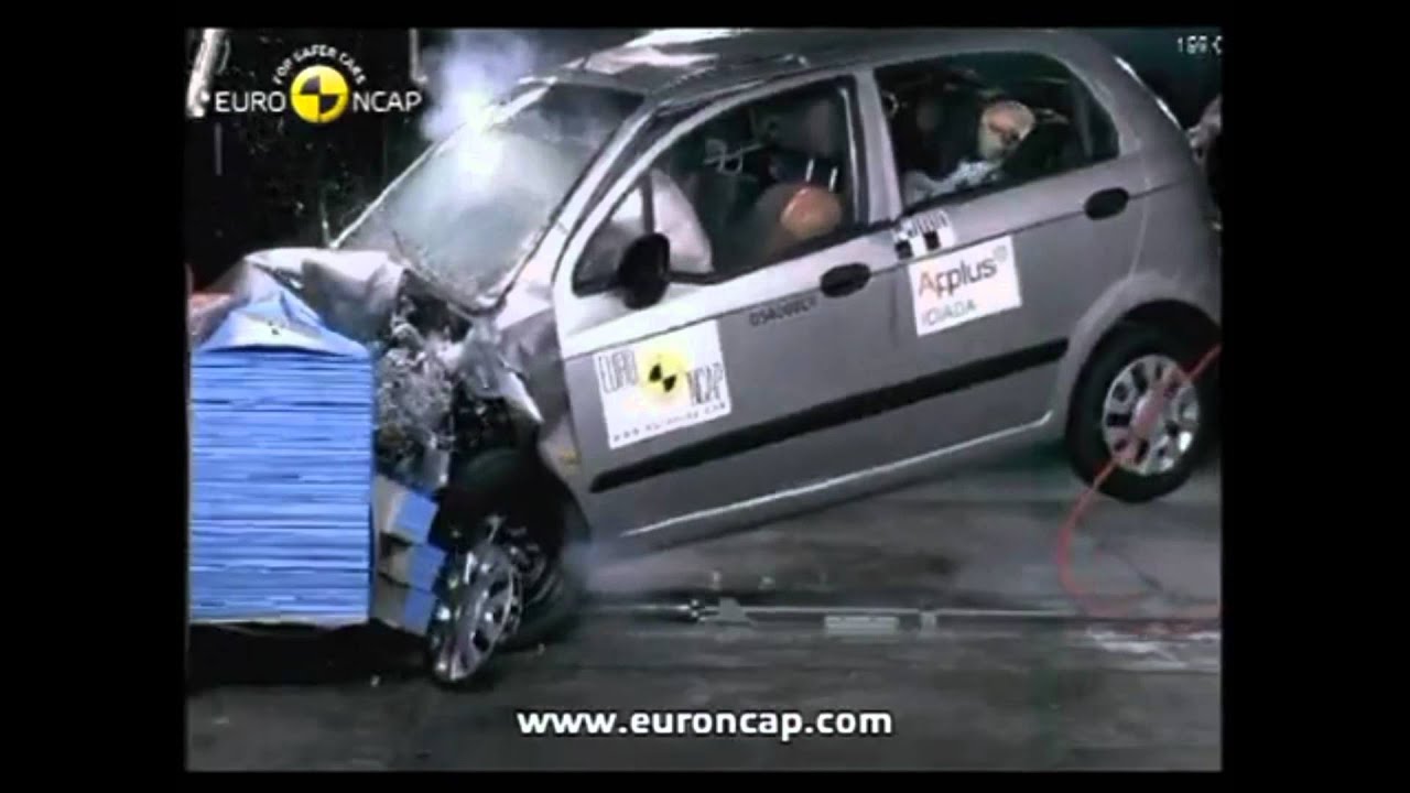 Chevrolet Spark,Matiz Crash Test.wmv YouTube