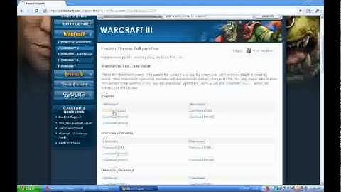 Warcraft 3 + Frozen Throne Installation tutorial