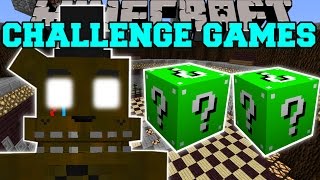 Minecraft: PHANTOM FREDDY CHALLENGE GAMES - Lucky Block Mod - Modded Mini-Game