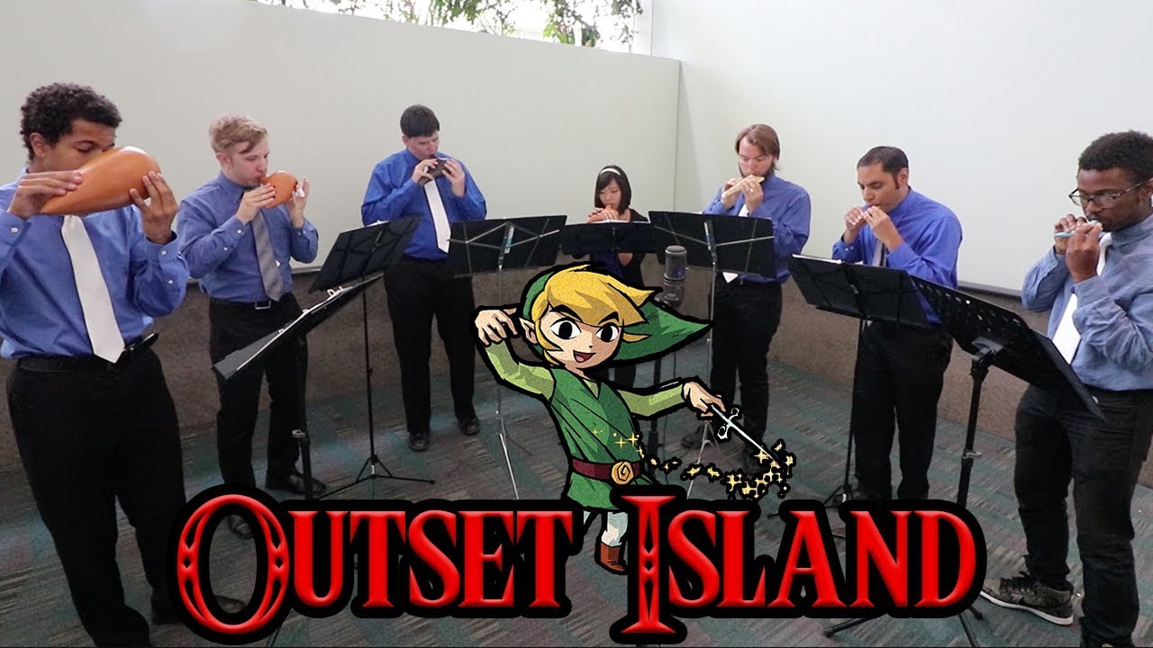 The Wind Waker - Outset Island - Ocarina Cover || David Erick Ramos ft. OCABANDA