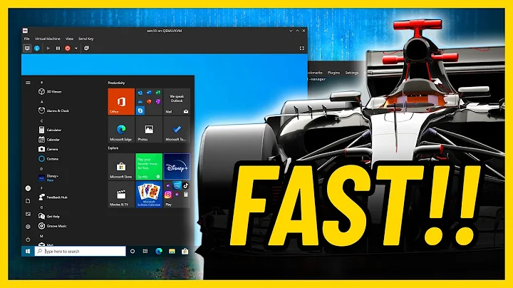 FAST! Windows VM on Linux using QEMU / kvm / VirtIO // Ditch Your VirtualBox!