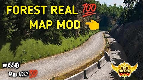 🍁BUSSID Map Mod V3.7 _ Download Forest 🍁 Map Mod For Bus simulator Indonesia #forestmap #mapmod 🍁🍁