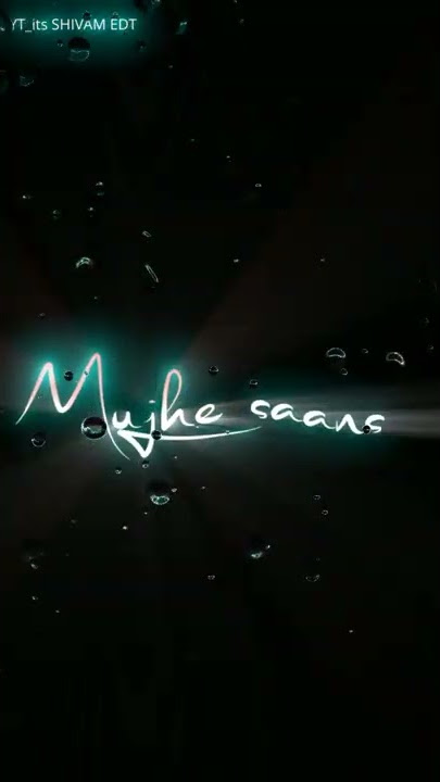 Saans me teri saans mili toh mujhe saans aayi | sad WhatsApp status | its SHIVAM EDT|#shorts#status