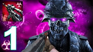 Zombie 3D Gun Shooter Real Survival Warfare Gameplay Walkthrough Part 1 (IOS/Android) screenshot 4