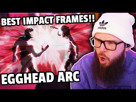 One Piece Egghead Impact Frames Reaction