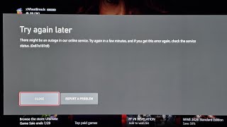 Xbox Error 0x87e107df Fix | Try Again Later Error | Xbox Online Service Outage