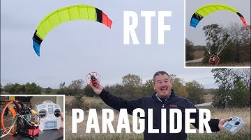 Wolfbush - RTF - RC Paraglider - PPG - Maiden Flight + Unbox