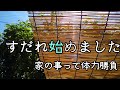 夏仕様に！すだれ始めました！【おウチを整える月間5】安上がりなすだれの付け方！！