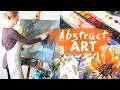 Day in My Life // ABSTRACT PAINTING