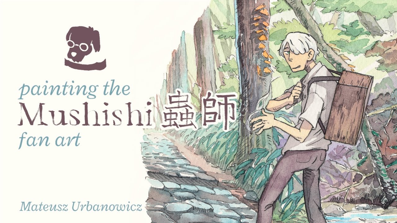 Mushishi Box 01 Ginko Fan Art Youtube