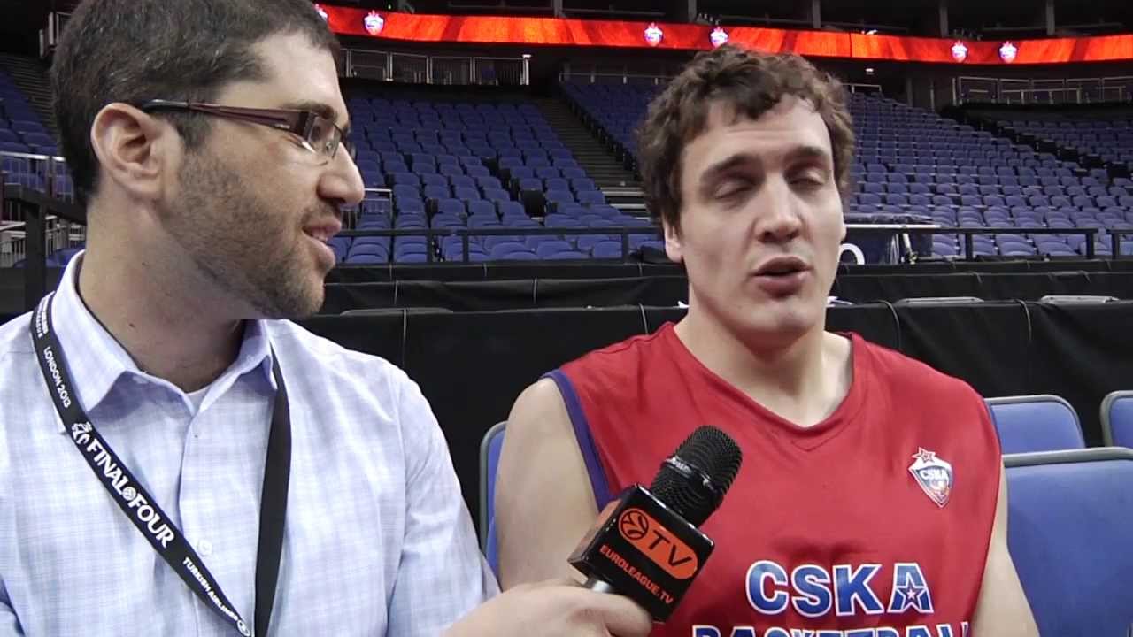 Pre-game interview: Sasha Kaun, CSKA Moscow