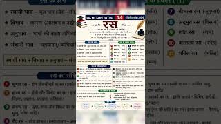 रस क्या हैं #UGC #NET #JRF #PGT #TGT #Hindi #Professior
