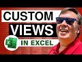 Excel - Quickly Hide and Unhide Columns with Custom Views - Episode 882