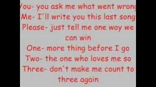 All American Rejects - Happy Endings [WITH LYRICS]