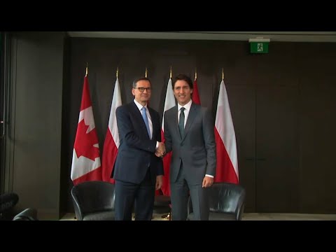 PM Justin Trudeau meets with Polish PM Mateusz Morawiecki in Toronto – June 2, 2023