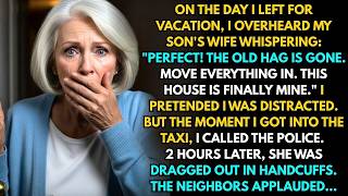 My Daughter-In-Law Secretly Moved Into My House The Day I Left, But I Overheard Her BIG Reveal