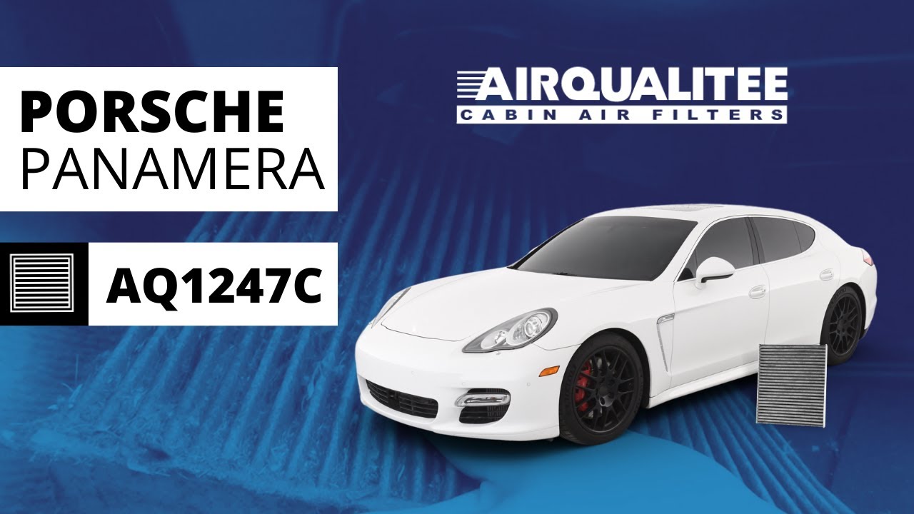 Porsche Panamera Cabin Air Filter Replacement ( 2013 2014 2015 2016