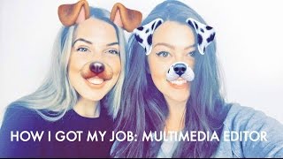 How I Got My Job - Multimedia Editor w. Lucy Wood | Sarah-Rose Goes