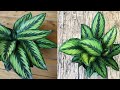 DIY Cara Membuat Tanaman Calathea dari Plastik Kresek | How to make Calathea Plant from Plastic Bag