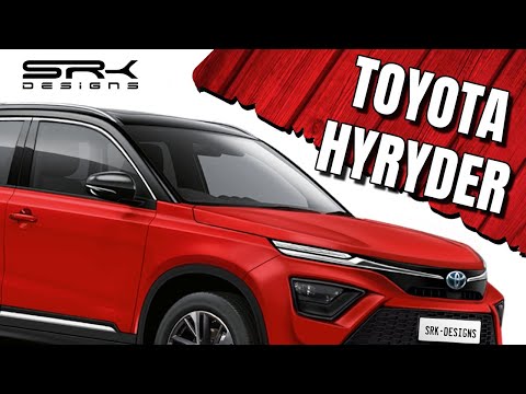 Toyota Urban Cruiser Hyryder SUV to be based on Suzuki Vitara platform? | SRK Designs