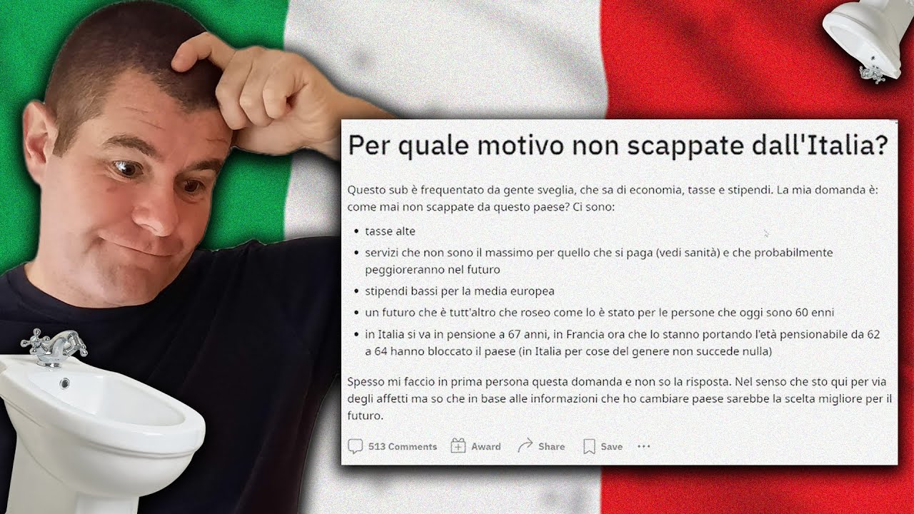 Ma perché restate in Italia?